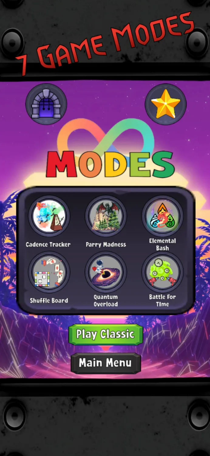 Mimic Masters screenshot: modes